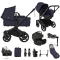 Bugaboo Donkey 6 Mono Ultimate Newborn Bundle Black | Deep Indigo