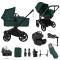 Bugaboo Donkey 6 Mono Ultimate Newborn Bundle Black | Fern Green