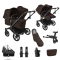 Bugaboo Donkey 6 Duo Essential Bundle Black | Cocoa Brown