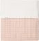 Koeka Crib Blanket Cotton Fleece Waffle Amsterdam Rosa Salt 100x150