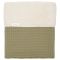 Koeka Crib Blanket Waffle/Teddy Oslo Moss 100x150