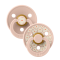 BIBS Studio Pacifier Colour Jasmine Latex Size 1 Blush Mix (2-pack)