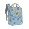 Lässig Mini Square Children's Backpack Pattern Party Blue