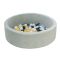Born Lucky Ball Pit 200 Balls Velvet Grey