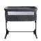 Born Lucky Co-Sleeper Velvet Anthracite