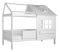 Lifetime House Bed Lake House with Deluxe Slatted Base White