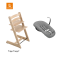 Stokke® High Chair Tripp Trapp® Oak Natural + Anthracite Newborn Set