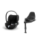 Cybex Car Seat Group 0 Cloud T I Size Sepia Black + Cybex Rotatable Base T Black