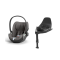 Cybex Car Seat Group 0 Cloud T I Size Mirage Grey Dark Grey + Cybex Rotatable Base T Black