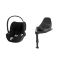 Cybex Car Seat Group 0 Cloud T I Size Plus Sepia Black + Cybex Rotatable Base T Black