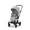 Cybex Buggy Eezy S Twist +2 Fog Grey | Light Grey | Silver Frame