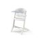 Cybex Kinderstoel Lemo Platinum 3-in-1 set White Wood | White