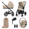 Cybex Kinderwagen 3 in 1 Balios One Box Comfort Almond Beige + Voetenzak + Base G