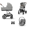 Cybex 3 in 1 Balios Set S Lux Stone Grey | Mid Grey
