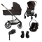 Cybex 3 in 1 Balios Lux Set M Chocolate Brown | Brown