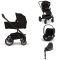 Nuna Stroller 3 in 1 MIXX™ next Caviar + Cloud T I Size Car Seat + Cybex Rotating Base T