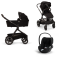 Nuna Stroller 3 in 1 DEMI™ next Caviar + Car Seat Cloud T I Size
