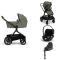 Nuna Stroller 3 in 1 DEMI™ next Pine + Car Seat Cloud T I Size + Cybex Rotating Base T