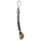 Chewie Pacifier Clip Silicone Beads Sage, Light Grey, Marble