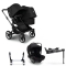 Bugaboo Donkey 5 Duo Stroller 3 In 1 Graphite Midnight Black + Isofix Base