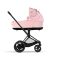 Cybex Priam Kinderwagen 2 In 1 Simply Flowers Pale Blush Matt Black 2022