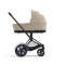 Cybex ePriam Kinderwagen 2 In 1 Matt Black Cozy Beige
