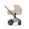 Cybex ePriam 5 Kinderwagen 2 in 1 Comfort | Cozy Beige | Beige | Matt Black