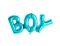 Follieballon Boy Blauw 