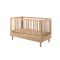 JAXX Forrest Baby Bed 70 X 140 Cm + Toddler Conversion Oak