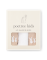 Poetree Kids Tetra Muslin Cloths Camel & White 60x60cm