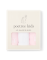 Poetree Kids Tetra Muslin Cloths Light Pink & White 60x60cm