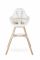 Childhome Kinderstoel Evolu One 80 Wit/Naturel