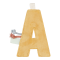 Little Dutch Letter A Yellow