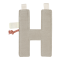 Little Dutch Letter H Olive