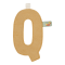 Little Dutch Letter Q Ochre
