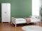 Cabino Teen Room Noel White 2 Pieces with Mila Wardrobe White