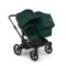 Bugaboo Donkey 6 Double Kinderwagen Black | Fern Green