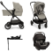 Nuna TRIV™ Next Pushchair 3 in 1 BMW Graphene + ARRA™ flex Car Seat + Isofix 360° Base Next