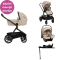 Nuna Stroller 3 in 1 DEMI™ next Biscotti + Car Seat PIPA™ next + Nuna 360° base