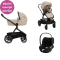 Nuna Stroller 3 in 1 DEMI™ next Biscotti + Cloud T I Size