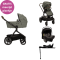 Nuna Stroller 3 in 1 DEMI™ next Pine + Car Seat PIPA™ next + Nuna 360° base
