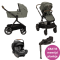 Nuna Stroller 3 in 1 DEMI™ next Pine + Car Seat PIPA™ next + Nuna Base CURV