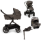 Nuna Stroller 3 in 1 DEMI™ next Thunder + Car Seat PIPA™ next + Nuna Base CURV
