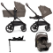 Nuna TRIV™ lx Kinderwagen 4 in 1 Chestnut + Autostoel PIPA™ next + Isofix 360° Base Next