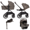 Nuna TRIV™ lx Kinderwagen 4 in 1 Chestnut + Autostoel PIPA™ next + BASE™ curv
