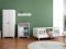 Cabino Toddler Room Timo White 3 Piece with Changing Table Mila and Mila Wardrobe