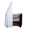 Leander Canopy Stand For Classic Crib Walnut