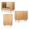Quax Baby Room Yume 3-piece Natural Ash 110x70