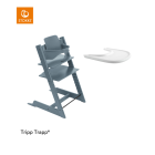 Stokke® High Chair Tripp Trapp® Fjord Blue + Baby Set™ + FREE Tray