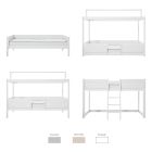 Lifetime 4 In 1 Bed Combined With Canopy Structure + Slatted Base